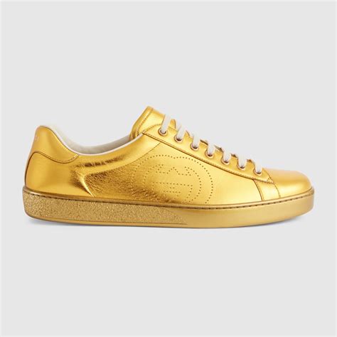 gold leaf gucci shoe|gucci shoes with diamonds.